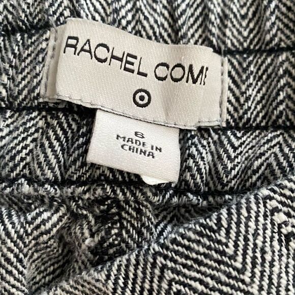 Rachel Comey Wide Leg Crop Chevron Tweed Trouser Pant 6 - Picture 6 of 6